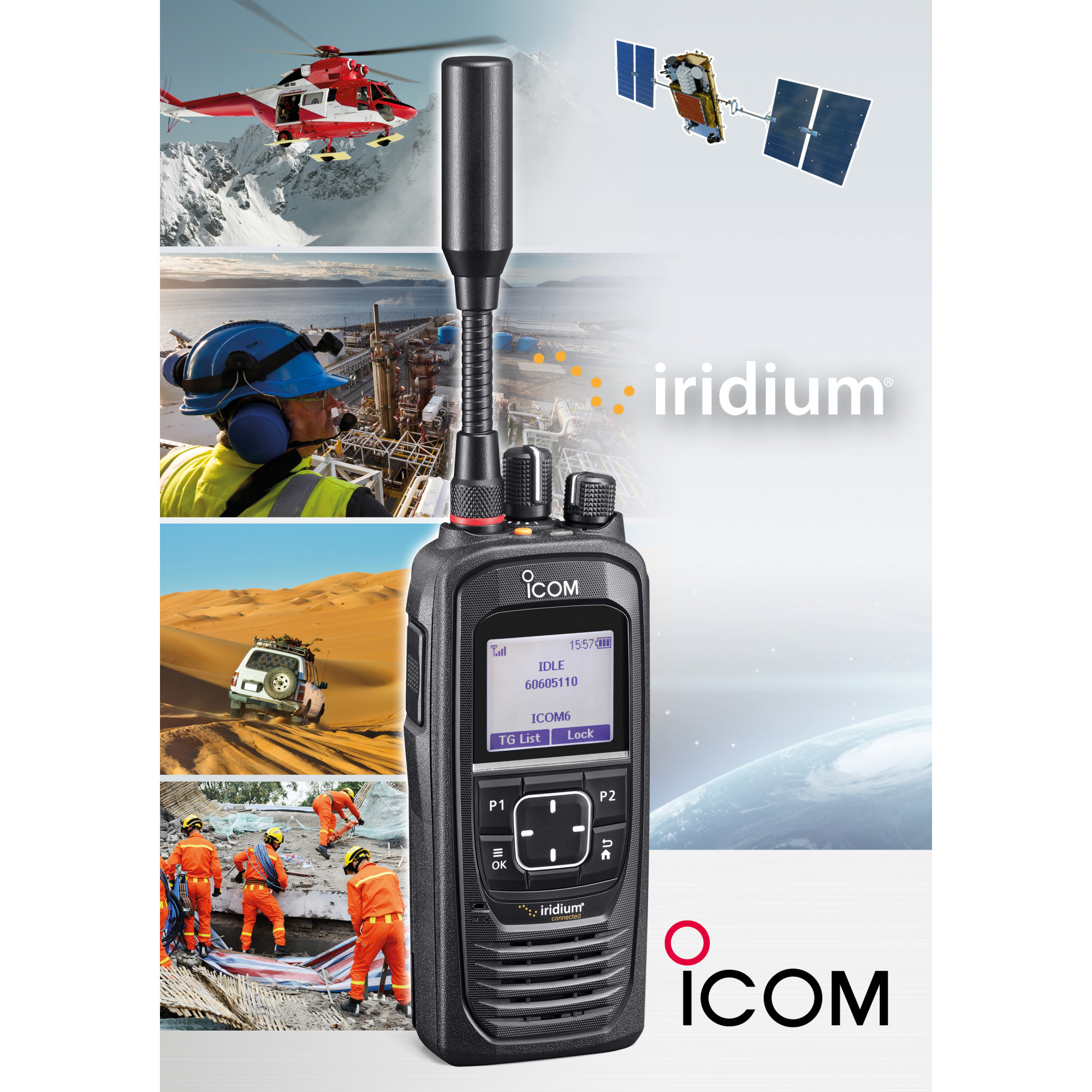 ICOM IC-SAT100M SATELLITE PTT – Image 2