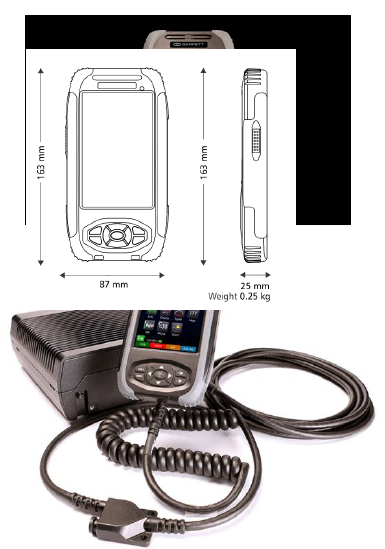 Combiné de commande 4050 HF SDR